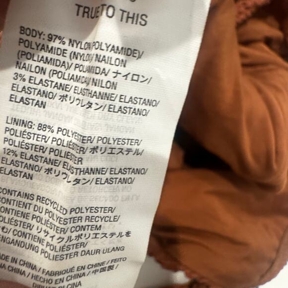 Volcom Women's Simply Scrunch Backless One-Piece Swimsuit Rust Size Large NWOT - Picture 12 of 13